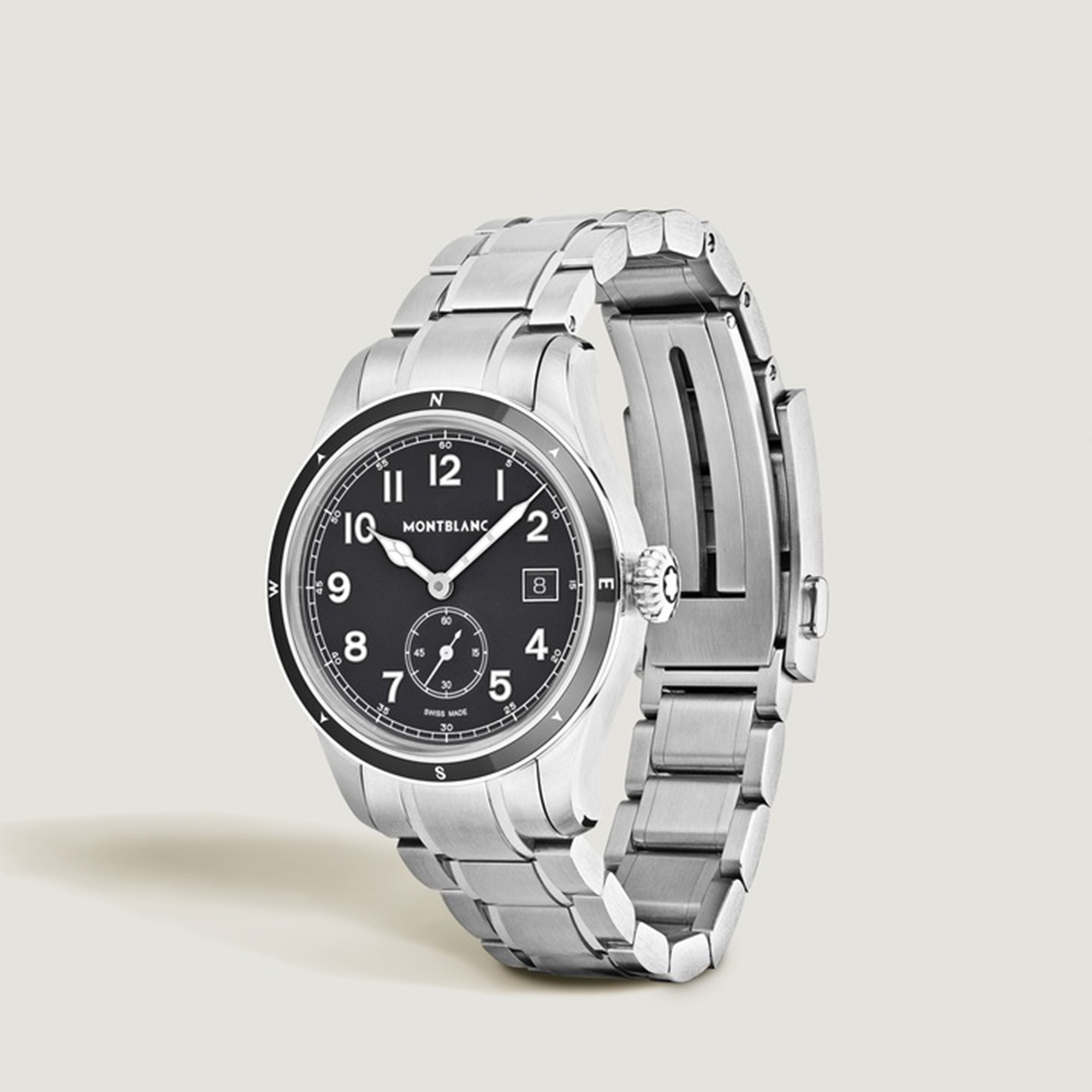 Montblanc 1858 0 Oxygen Automatic Small Seconds 38 mm Stainless